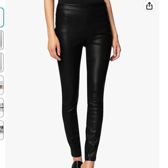 BLANK NYC Vegan Leather Pull On Jeggings Sz 30 NWOT - Picture 12 of 15